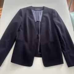 ネイビー ブレザー ワイドパンツ テーパードパンツ 3点セット