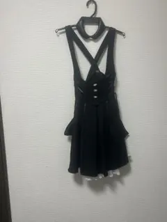 Secret Honey サイドレースアップジャンパードレス