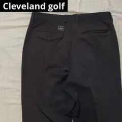 ●クリーブランドゴルフ●スラックス ブラック 91 黒 ストレッチ 2タック