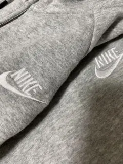 Nike フード付きパーカー 上下セットグレー