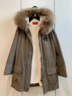 アプワイザーリッシェ　モッズコート　ラクーンファー付き