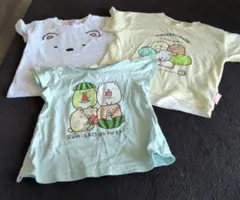 子ども服　すみっコぐらし Tシャツ 3枚セットのサムネイル