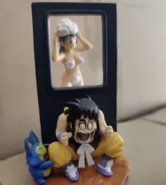 ドラゴンボール 初期　ブルマ　ヤムチャ　フィギュア　ガレージキット　ガレキ　GK