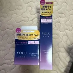 新品　YOLU オーバーナイトセラム&オーバーナイトクリーム モイスト