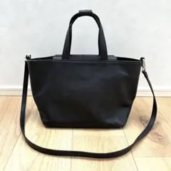お値下げ アダムエロペ キャンバスレザーバッグ - メルカリ