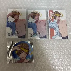 パラライ　闇堂 四季　真夏の幻影　缶バッジ　プロカ　プロフィールカード