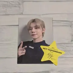 TXT ヨンジュン ACT:TOMORROW メモリアルスリーブファイルトレカ