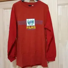 MOUSSY 赤色 長袖Tシャツ