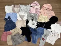 女の子長袖80センチ　まとめ売り