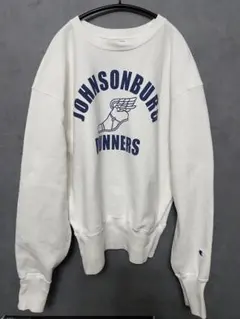 Champion ReverseWeave スウェット 白Lサイズ 裏起毛 厚手