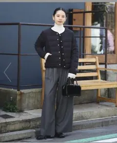 【BEAMS HEART】フレンチ ショートダウンジャケット