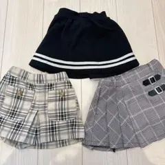 110スカート3枚セット