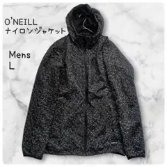O'NEILL オニール ナイロンジャケット メンズ ブラック アウトドア 撥水