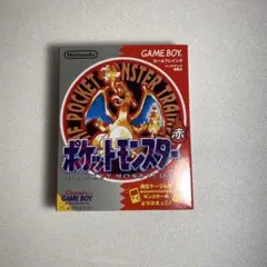 新品未開封　任天堂　ゲームボーイ　ポケットモンスター 赤
