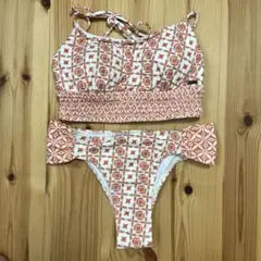 超美品！ROXY 水着 ビキニ オレンジ系のサムネイル