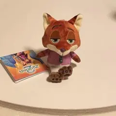 ズートピア2 ニック　赤いほっぺ　マスコット