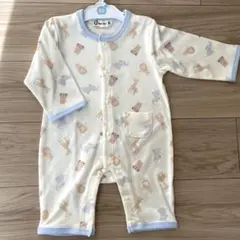 春秋！オフホワイトのロンパース