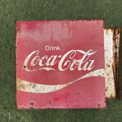 Coca-Cola レトロ金属サイン 2枚セット ドラム缶の蓋 - メルカリ