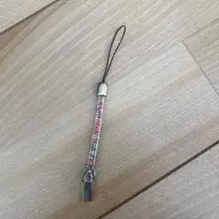 YKK ファスナー型 ストラップ レインボーカラー