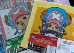 一番くじ ワンピース H賞 タオル J賞 クリアファイル セット