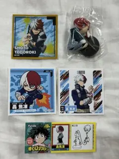 轟焦凍 ミニフィギュア & シールセット