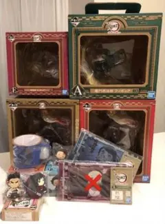 ★ 新品未開封品 ★ 鬼滅の刃 一番くじ 〜刀を振るい心を燃やせ〜　9点セット