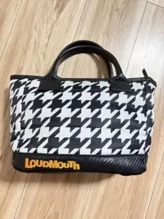 LOUDMOUTH ハウンドトゥース ゴルフバッグ