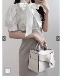 grl k8828w ボウタイブラウス