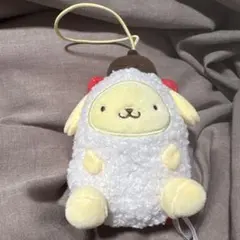 スシローコラボ　ポムポムプリン マスコット ぬいぐるみ