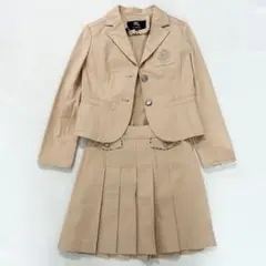 極美品 150サイズ Burberry バーバリー ベージュ セットアップ