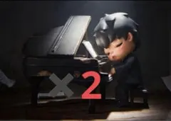Popmart Hirono The Pianist Figure 正規品