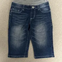 MPS ダークブルー デニムハーフパンツ 140