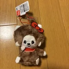 モンチッチ×ハローキティ おそろいアクリルチャーム付きマスコット