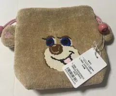 ドアップテディ　ガール耳付き巾着 ドアップテディガール 耳付き巾着 L/DUG-243242(ベージュ