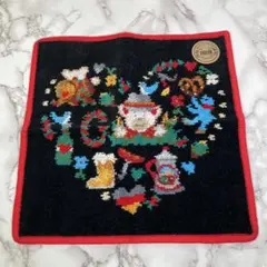 未使用　FEILER フェイラー　（25×25）　プローストハンドタオル　黒