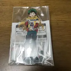 ヒロアカ ナムコ限定　スタンド付きビッグアクリルプレート 緑谷出久