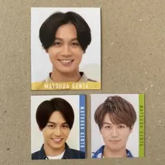 Travis Japan 松田元太 Myojo データカード デタカ