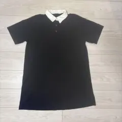 GU バイカラーポロミニワンピース 半袖