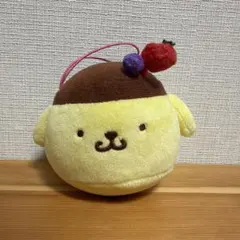 ポムポムプリン プリンアラモード　ぬいぐるみ　ストラップ