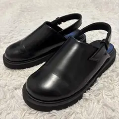 ユニクロC クロッグシューズ サンダル 黒 Lサイズ 厚底　ブラックのサムネイル