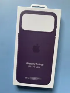iPhone 即日発送 17ProMax シリコーンケース パープルフォグ