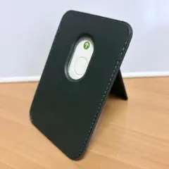 MagSafe対応 スマホスタンド　未使用 カード2枚収納　ダークグリーン