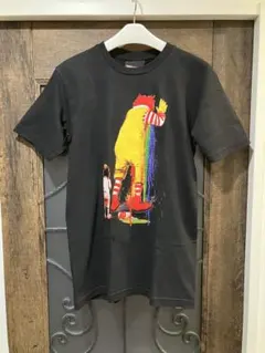 UNFLEDGED ドナルド　嘔吐　企業　風刺　皮肉　Tシャツ　M