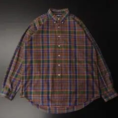00s- Ralph Lauren ラルフローレン 長袖シャツ チェック 好配色