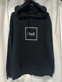 HUF ハフ ブラック 黒 パーカー プルオーバーパーカー フーディー メンズM