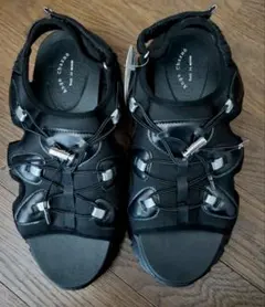 アンジュシャルム　スポーツサンダル　ブラック　LL