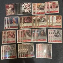 赤シャンクス パラレルセット ワンピースカードゲーム ラッキー・ルウ
