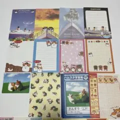 平成レトロ　ハムパニックメモ帳　ハムスター　バラメモ　おすそ分け　紙もの