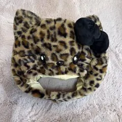 キティ usjヒョウ柄 被り物