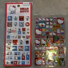 2枚セット サンリオ キティ タイルシール